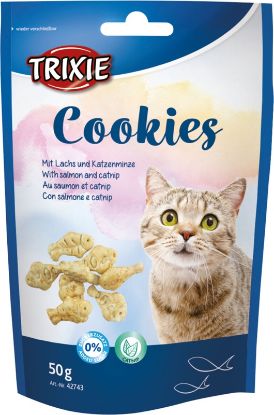 Εικόνα της Cookies with salmon & catnip , 50 g