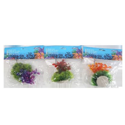 Εικόνα της Multi branch plastic plant L10cm 3 styles mixed