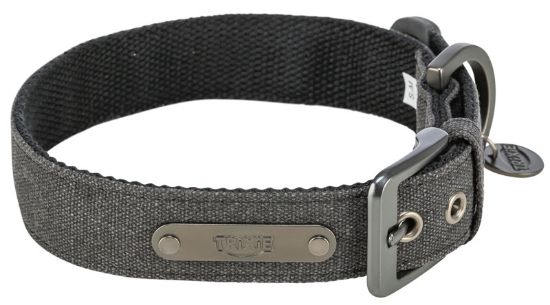 Εικόνα της CityStyle Collar, extra wide, cotton, XS–S: 25–32 cm/25 mm, black