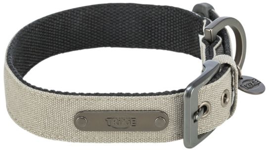 Εικόνα της CityStyle Collar, extra wide, cotton, XS–S: 25–32 cm/25 mm, light grey