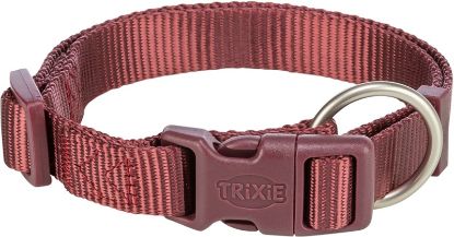 Εικόνα της Premium collar, XXS–XS: 15–25 cm/10 mm, sangria