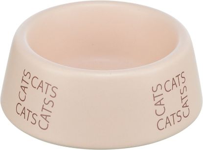 Εικόνα της Cats bowl, ceramic, 0.15 l/ø 12 cm, pink