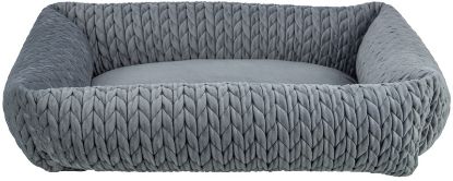 Εικόνα της Livia bed, square, 65 × 50 cm, grey