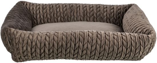 Εικόνα της Livia bed, square, 65 × 50 cm, brown