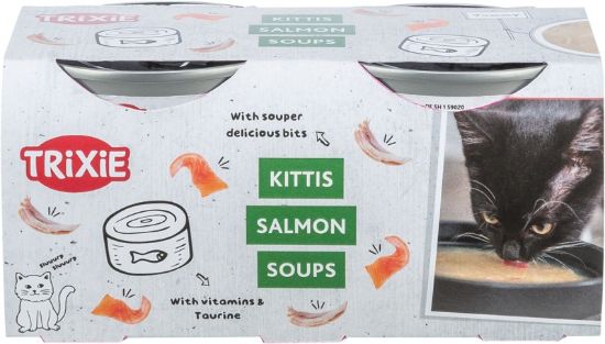 Εικόνα της Soup with chicken & salmon, 4 × 80 g