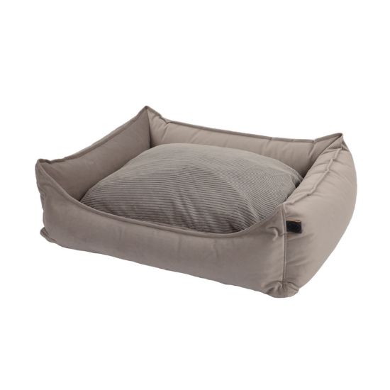 Εικόνα της OS Dog Cocoon Velours Revers Pillow.70/60/20 52-Smoke