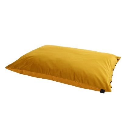 Εικόνα της OS Dog Pillow Velours/Canvas.70/100 56-Ochre