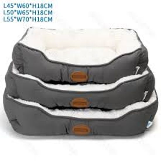 Εικόνα της PV velvet three-piece nest pad L45*W60*H18cm/L50*W65*H18cm/L55*W70*H18cm