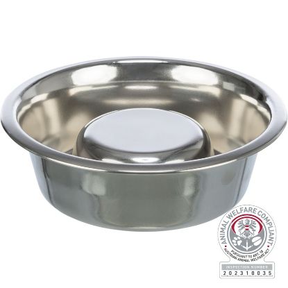 Εικόνα της Slow Feeding bowl, stainless steel, 1.1 l/ø 21 cm