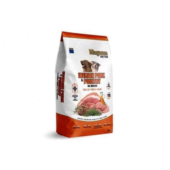 Εικόνα της MAGNUM DOG Iberian Porrk & Chicken 3 Kg