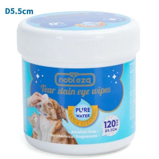 Εικόνα της Pure water series tear stain wipes 120 pcs