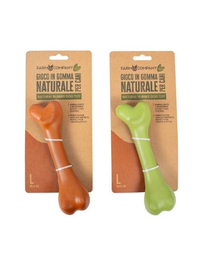 Εικόνα της FC GREEN rubber bones L 20cm