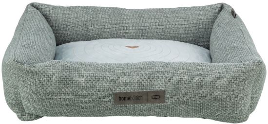 Εικόνα της Viviana bed, square, 60 × 50 cm, blue-grey