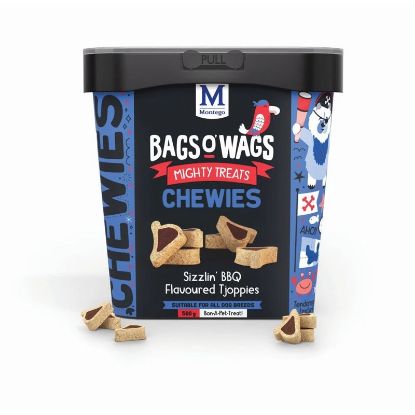 Εικόνα της BAGS O' WAGS BBQ TJOPPIES 500g