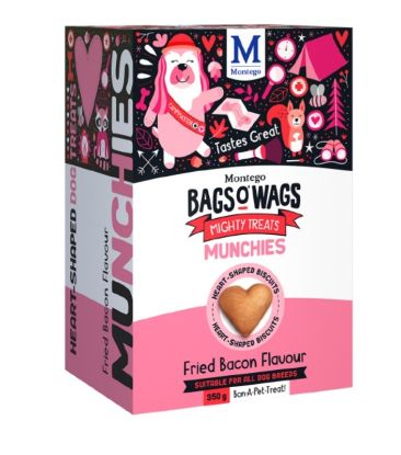 Εικόνα της BAGS O' WAGS  MUNCHIES BACON 350g