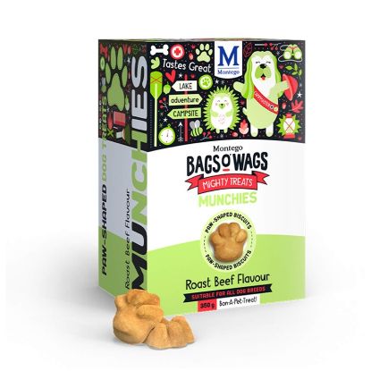 Εικόνα της BAGS O' WAGS  MUNCHIES BEEF 350g