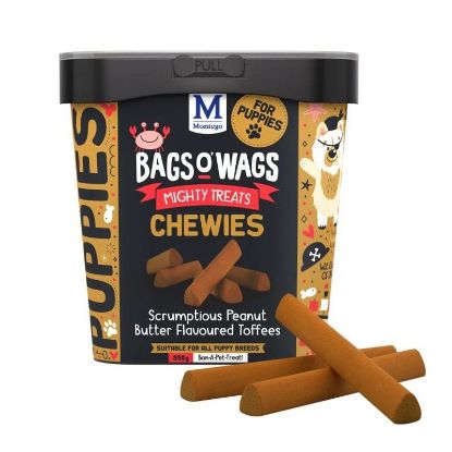 Εικόνα της BAGS O' WAGS  PUPPY TOFFEE CHEWS 350g