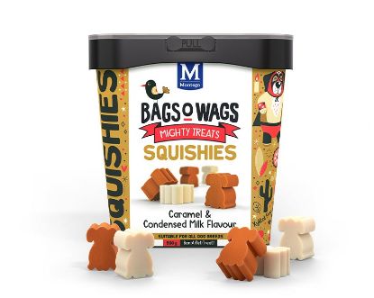 Εικόνα της BAGS O' WAGS  SQUISHES Caramel & Condensed Milk 500g