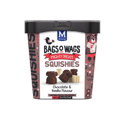 Εικόνα της BAGS O' WAGS  SQUISHES CHOCOLATE & VANILLA  500g