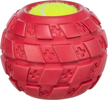 Εικόνα της Tennisball in tyre, natural rubber, ø 7.5 cm