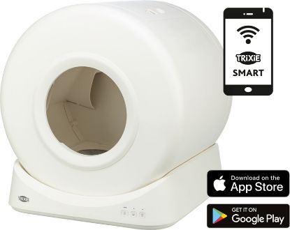 Εικόνα της Smart cat toilet, plastic, 51 × 56 × 54 cm, white