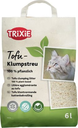 Εικόνα της Tofu cat litter, clumping, 6 l