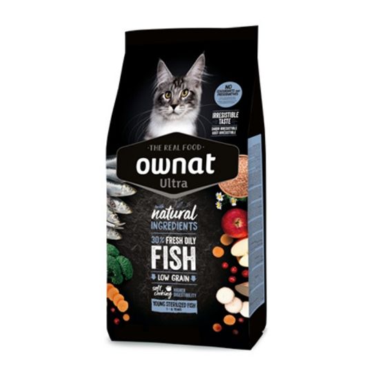 Εικόνα της OWNAT ULTRA YOUNG STERILIZED FISH (CAT) 1.5 KG