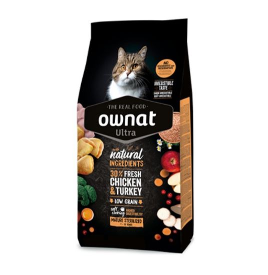 Εικόνα της OWNAT ULTRA MATURE STERILIZED (CAT) 3 KG