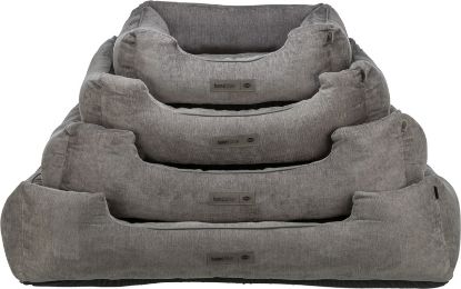 Εικόνα της Vital Bed Lennox, Chenille, Square, 120 × 80 cm, grey