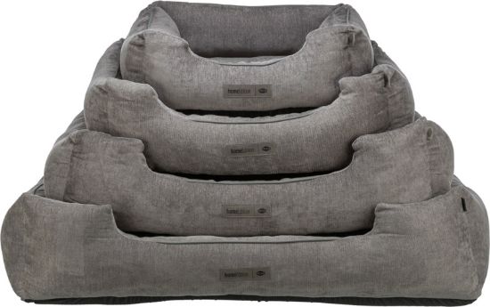 Εικόνα της Vital Bed Lennox, Chenille, Square, 120 × 80 cm, grey
