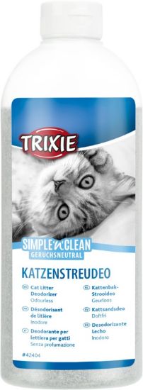 Εικόνα της Simple'n'Clean cat litter deo, activated carbon, 750 g
