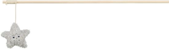 Εικόνα της Xmas playing rod, star, wood, 48 cm