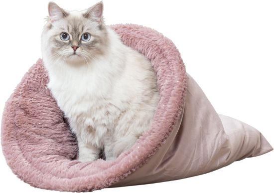 Εικόνα της Xmas Livia Soft cuddly sack, square, ø 40 × 60 cm, antique pink