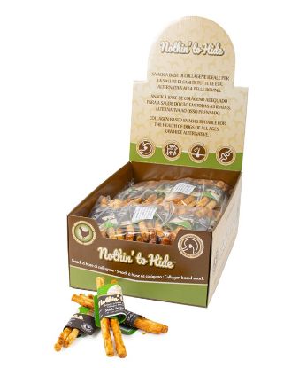 Εικόνα της Nothin to Hide Twist Stick Pollo  flavour 2 pcs 12.5cm