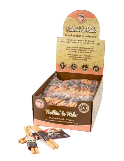 Εικόνα της Nothin to Hide Twist Stick Salmone  flavour 2 pcs 12.5cm