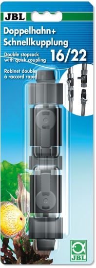 Εικόνα της JBL double stopcock+quick coupling 16/22