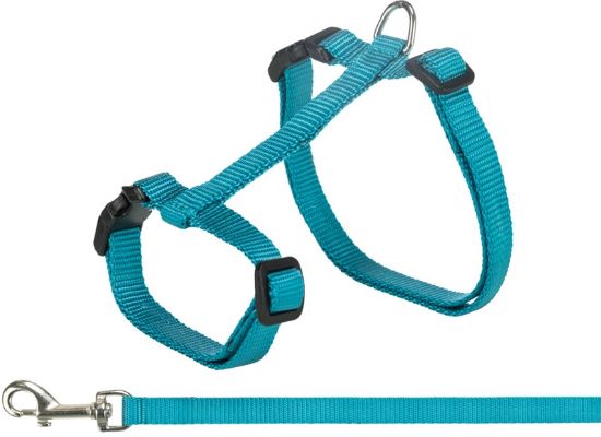 Εικόνα της Cat harness with lead, XXL, 34–57 cm/13 mm, 1.20 m, various