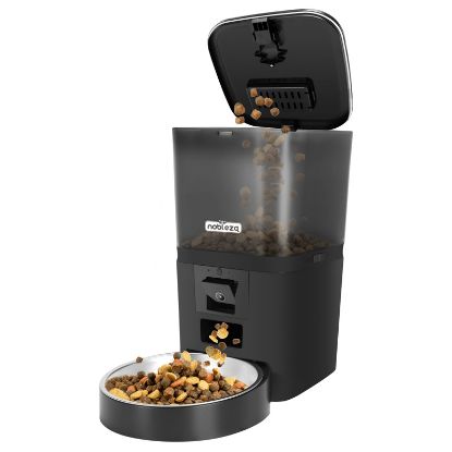 Εικόνα της Smart pet feeder with camera-2.5W-6L-L37*W19.5*H33.5cm Black