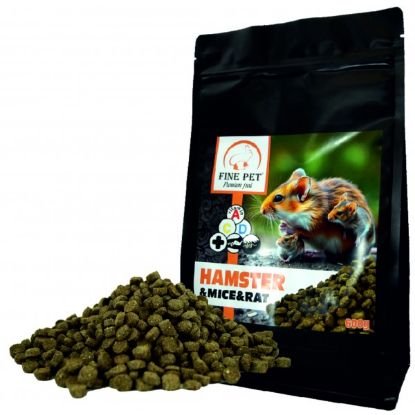 Εικόνα της FINE PET Premium Hamster 600g