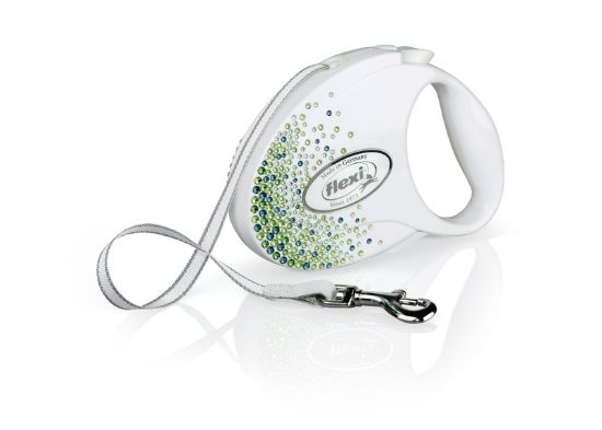 Εικόνα της Glam Splash M Leaf / White Tape 5 m