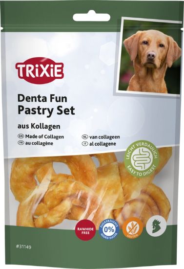 Εικόνα της Denta Fun Pastry Set Made of Collagen, 100 g
