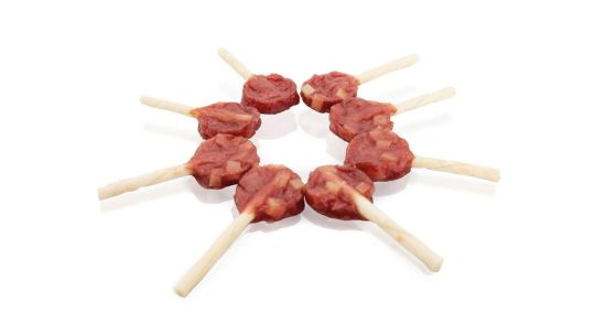 Εικόνα της KIDDOG BUFFET LOLLIPOP lollipop with duck meat and cheese 9 cm/8 g [100 pcs]