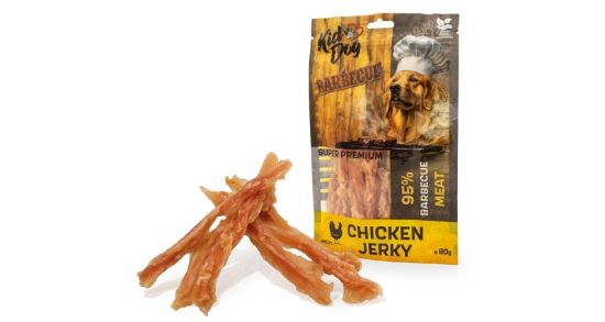 Εικόνα της KIDDOG SUPER PREMIUM Chicken breast Barbecue, twisted strips 80 g