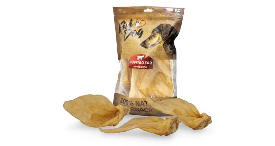 Εικόνα της KIDDOG 100% Natural Snack, natural beef ear 5 pcs / 250 g