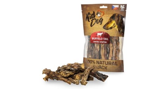 Εικόνα της KIDDOG 100% Natural Snack, beef tail without skin 12 cm / 200 g