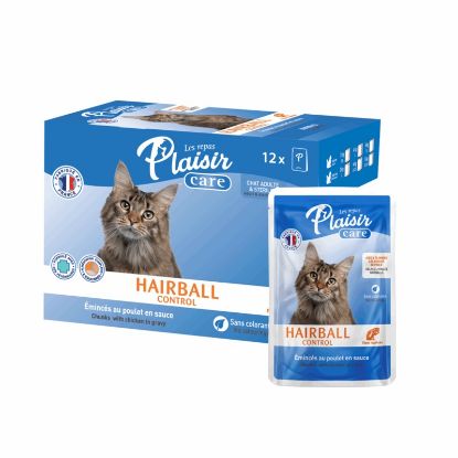 Εικόνα της (12)Plaisir cat Pack Care Hairball Control 85g