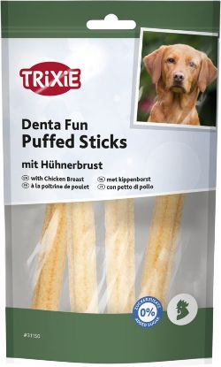 Εικόνα της Denta Fun puffed sticks, with chicken breast, 12.5 cm, 40 g