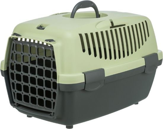 Εικόνα της Capri 1 transport box, XS: 32 × 31 × 48 cm, dark grey/pastel green