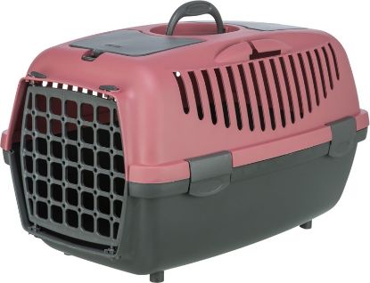 Εικόνα της Capri 2 transport box, XS–S: 37 × 34 × 55 cm, dark grey/antique pink