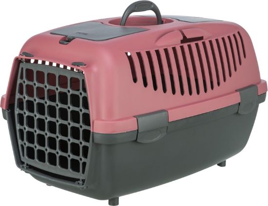 Εικόνα της Capri 2 transport box, XS–S: 37 × 34 × 55 cm, dark grey/antique pink